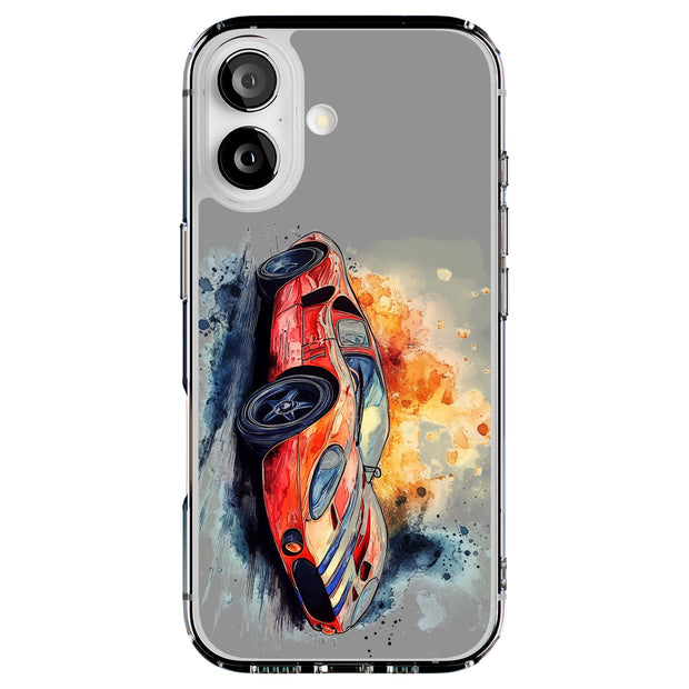 Old Race Car 2 Tough Cases For Apple iPhone (17, 16, 15, 14, 13, 12, 11, X, SE, 8, 7/ Air, Plus, Pro, Max, Mini, XR, XS), Print in USA