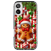Gingerbreadman Tough Cases For Apple iPhone (17, 16, 15, 14, 13, 12, 11, X, SE, 8, 7/ Air, Plus, Pro, Max, Mini, XR, XS), Print in USA