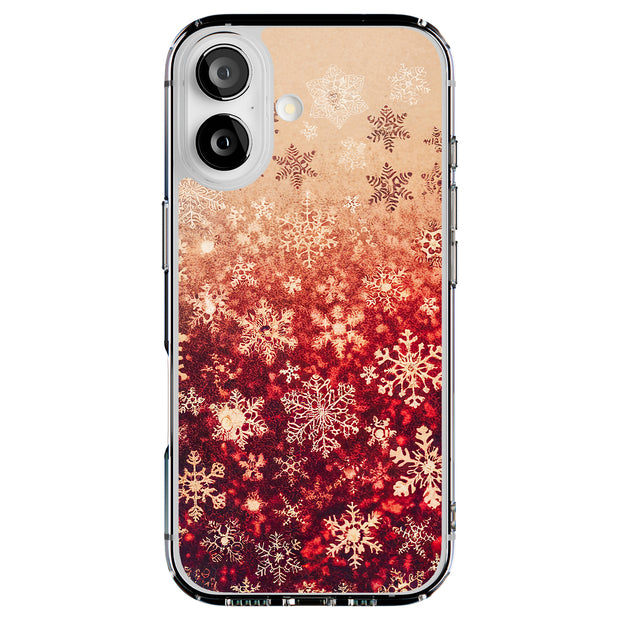 Xmas Snowflake 2 Tough Cases For Apple iPhone (17, 16, 15, 14, 13, 12, 11, X, SE, 8, 7/ Air, Plus, Pro, Max, Mini, XR, XS), Print in USA