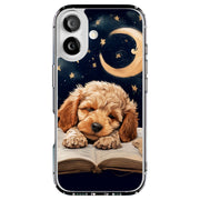 Sleepy Cockapoo Tough Cases For Apple iPhone (17, 16, 15, 14, 13, 12, 11, X, SE, 8, 7/ Air, Plus, Pro, Max, Mini, XR, XS), Print in USA