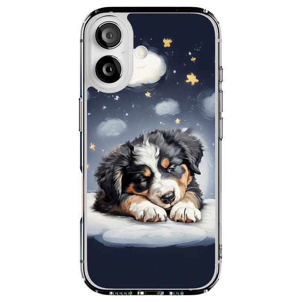 Sleep Dog Dream Tough Cases For Apple iPhone (17, 16, 15, 14, 13, 12, 11, X, SE, 8, 7/ Air, Plus, Pro, Max, Mini, XR, XS), Print in USA