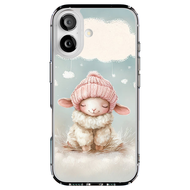 Sheep Dream Tough Cases For Apple iPhone (17, 16, 15, 14, 13, 12, 11, X, SE, 8, 7/ Air, Plus, Pro, Max, Mini, XR, XS), Print in USA
