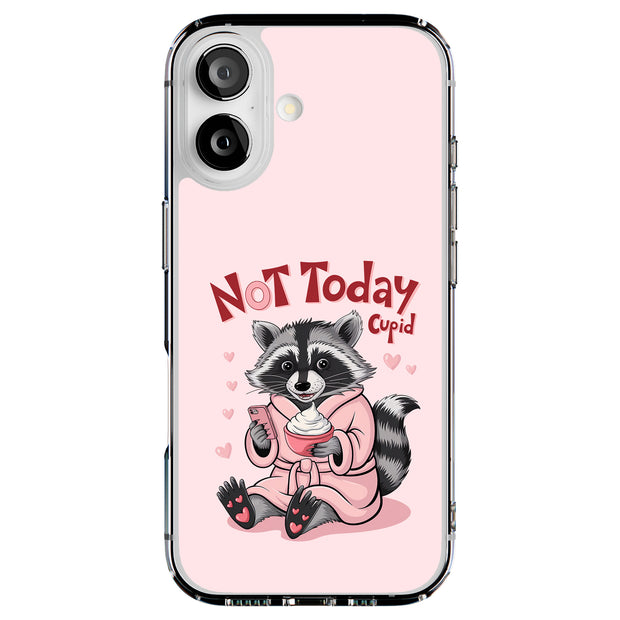 Raccoon Cupid Tough Cases For Apple iPhone (17, 16, 15, 14, 13, 12, 11, X, SE, 8, 7/ Air, Plus, Pro, Max, Mini, XR, XS), Print in USA