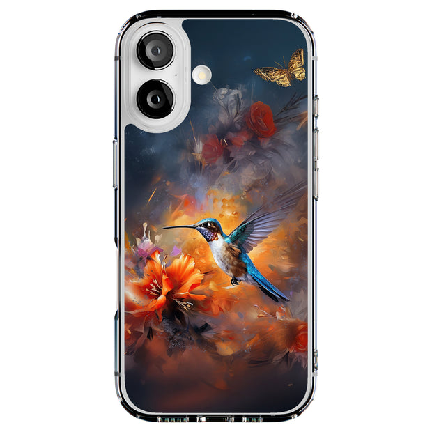 Hummingbird 5 Tough Cases For Apple iPhone (17, 16, 15, 14, 13, 12, 11, X, SE, 8, 7/ Air, Plus, Pro, Max, Mini, XR, XS), Print in USA