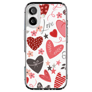 Valentines Love Tough Cases For Apple iPhone (17, 16, 15, 14, 13, 12, 11, X, SE, 8, 7/ Air, Plus, Pro, Max, Mini, XR, XS), Print in USA