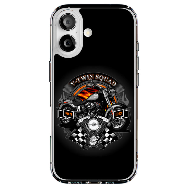 Old Motorbike 2 Tough Cases For Apple iPhone (17, 16, 15, 14, 13, 12, 11, X, SE, 8, 7/ Air, Plus, Pro, Max, Mini, XR, XS), Print in USA