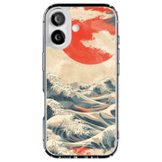 Japanese Wave 4 Tough Cases For Apple iPhone (17, 16, 15, 14, 13, 12, 11, X, SE, 8, 7/ Air, Plus, Pro, Max, Mini, XR, XS), Print in USA