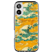 Japanese Wave 5 Tough Cases For Apple iPhone (17, 16, 15, 14, 13, 12, 11, X, SE, 8, 7/ Air, Plus, Pro, Max, Mini, XR, XS), Print in USA