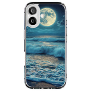 Star Moon Wave2 Tough Cases For Apple iPhone (17, 16, 15, 14, 13, 12, 11, X, SE, 8, 7/ Air, Plus, Pro, Max, Mini, XR, XS), Print in USA