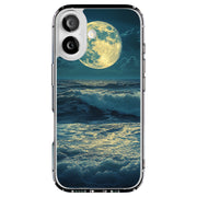 Star Moon Wave3 Tough Cases For Apple iPhone (17, 16, 15, 14, 13, 12, 11, X, SE, 8, 7/ Air, Plus, Pro, Max, Mini, XR, XS), Print in USA
