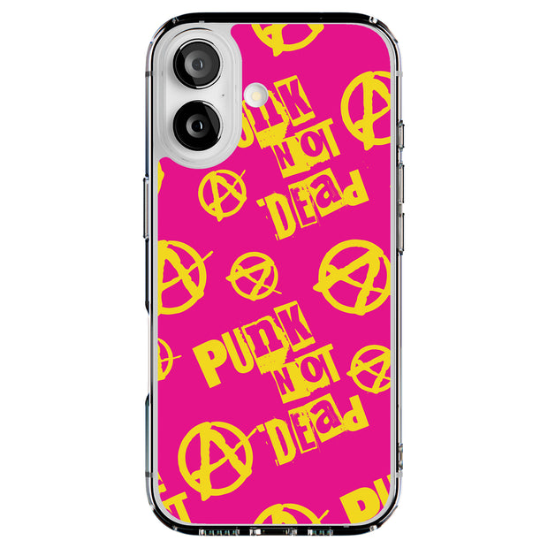 Punk Not Dead 2 Tough Cases For Apple iPhone (17, 16, 15, 14, 13, 12, 11, X, SE, 8, 7/ Air, Plus, Pro, Max, Mini, XR, XS), Print in USA