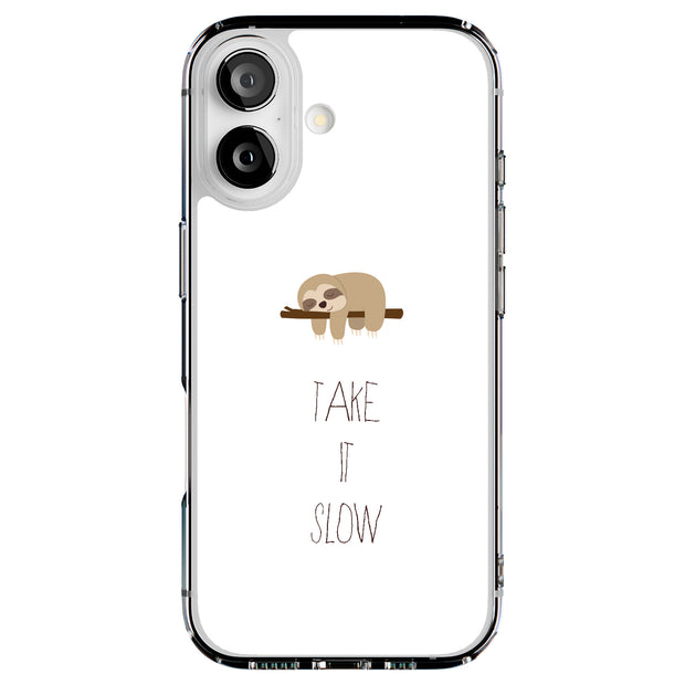 Take It Slow Tough Cases For Apple iPhone (17, 16, 15, 14, 13, 12, 11, X, SE, 8, 7/ Air, Plus, Pro, Max, Mini, XR, XS), Print in USA