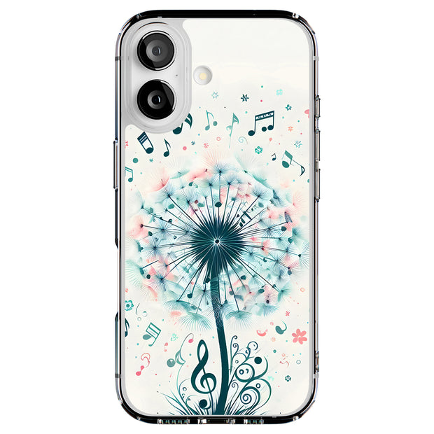 Music Notes Tough Cases For Apple iPhone (17, 16, 15, 14, 13, 12, 11, X, SE, 8, 7/ Air, Plus, Pro, Max, Mini, XR, XS), Print in USA