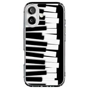 Piano Key Chaos Tough Cases For Apple iPhone (17, 16, 15, 14, 13, 12, 11, X, SE, 8, 7/ Air, Plus, Pro, Max, Mini, XR, XS), Print in USA