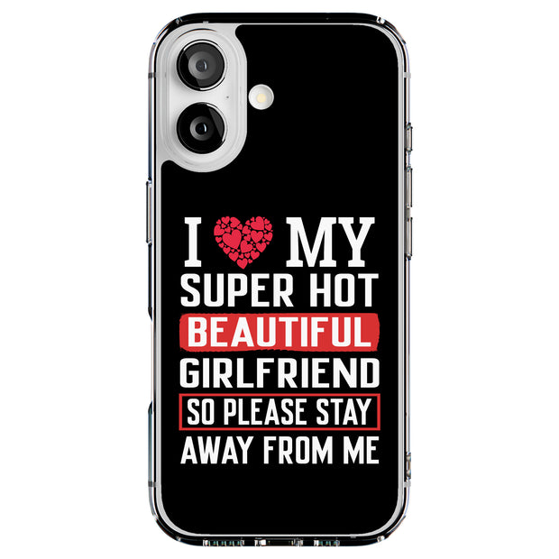 Hot Girlfriend2 Tough Cases For Apple iPhone (17, 16, 15, 14, 13, 12, 11, X, SE, 8, 7/ Air, Plus, Pro, Max, Mini, XR, XS), Print in USA