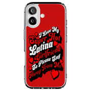 Latin Girlfriend Tough Cases For Apple iPhone (17, 16, 15, 14, 13, 12, 11, X, SE, 8, 7/ Air, Plus, Pro, Max, Mini, XR, XS), Print in USA