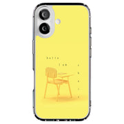 Hi I am Chair Tough Cases For Apple iPhone (17, 16, 15, 14, 13, 12, 11, X, SE, 8, 7/ Air, Plus, Pro, Max, Mini, XR, XS), Print in USA