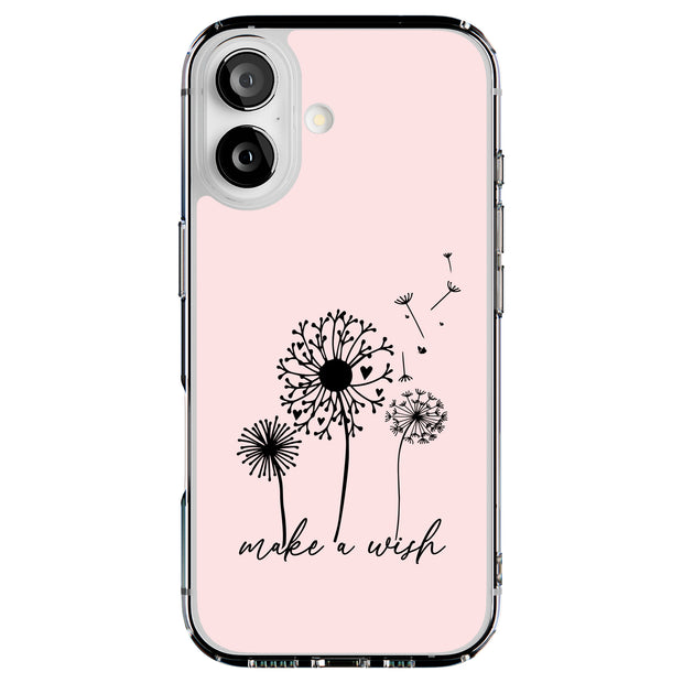 Make a Wish Tough Cases For Apple iPhone (17, 16, 15, 14, 13, 12, 11, X, SE, 8, 7/ Air, Plus, Pro, Max, Mini, XR, XS), Print in USA