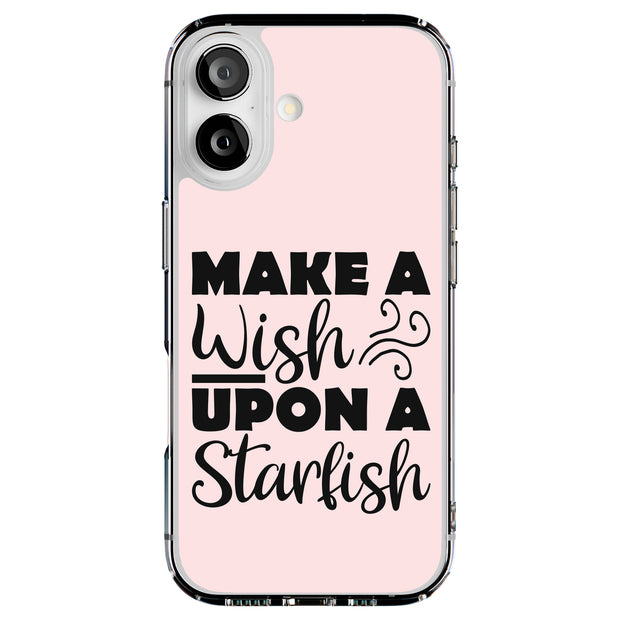 Wish Starfish Tough Cases For Apple iPhone (17, 16, 15, 14, 13, 12, 11, X, SE, 8, 7/ Air, Plus, Pro, Max, Mini, XR, XS), Print in USA