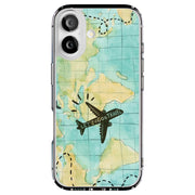 Travel World Tough Cases For Apple iPhone (17, 16, 15, 14, 13, 12, 11, X, SE, 8, 7/ Air, Plus, Pro, Max, Mini, XR, XS), Print in USA