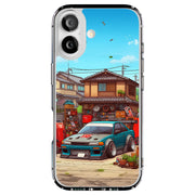 Anime JDM Car 2 Tough Cases For Apple iPhone (17, 16, 15, 14, 13, 12, 11, X, SE, 8, 7/ Air, Plus, Pro, Max, Mini, XR, XS), Print in USA