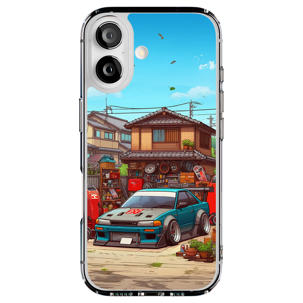 Anime JDM Car 2 Tough Cases For Apple iPhone (17, 16, 15, 14, 13, 12, 11, X, SE, 8, 7/ Air, Plus, Pro, Max, Mini, XR, XS), Print in USA