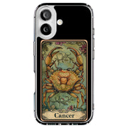 Zodiac Cancer Tough Cases For Apple iPhone (17, 16, 15, 14, 13, 12, 11, X, SE, 8, 7/ Air, Plus, Pro, Max, Mini, XR, XS), Print in USA