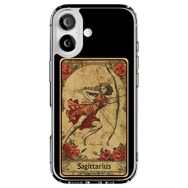 Sagittarius 2 Tough Cases For Apple iPhone (17, 16, 15, 14, 13, 12, 11, X, SE, 8, 7/ Air, Plus, Pro, Max, Mini, XR, XS), Print in USA