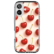 Cherry Delight Tough Cases For Apple iPhone (17, 16, 15, 14, 13, 12, 11, X, SE, 8, 7/ Air, Plus, Pro, Max, Mini, XR, XS), Print in USA