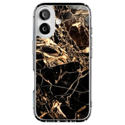 Gold Marble Tough Cases For Apple iPhone (17, 16, 15, 14, 13, 12, 11, X, SE, 8, 7/ Air, Plus, Pro, Max, Mini, XR, XS), Print in USA