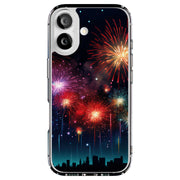 Firework Skyline Tough Cases For Apple iPhone (17, 16, 15, 14, 13, 12, 11, X, SE, 8, 7/ Air, Plus, Pro, Max, Mini, XR, XS), Print in USA