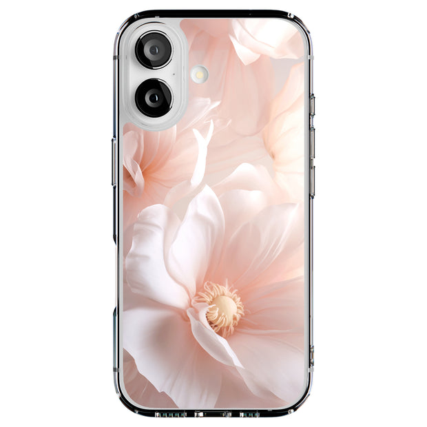 Grace Floral Beauty Tough Cases For Apple iPhone (17, 16, 15, 14, 13, 12, 11, X, SE, 8, 7/ Air, Plus, Pro, Max, Mini, XR, XS), Print in USA