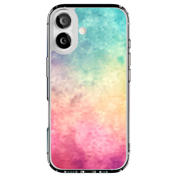 Rainbow Pastel Tough Cases For Apple iPhone (17, 16, 15, 14, 13, 12, 11, X, SE, 8, 7/ Air, Plus, Pro, Max, Mini, XR, XS), Print in USA