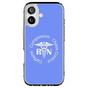 RN Nurse Caffeine Tough Cases For Apple iPhone (17, 16, 15, 14, 13, 12, 11, X, SE, 8, 7/ Air, Plus, Pro, Max, Mini, XR, XS), Print in USA