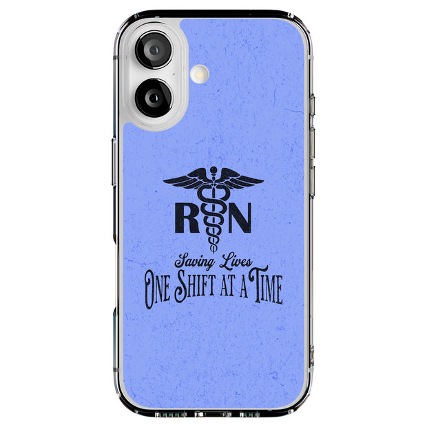 RN Shift at a Time Tough Cases For Apple iPhone (17, 16, 15, 14, 13, 12, 11, X, SE, 8, 7/ Air, Plus, Pro, Max, Mini, XR, XS), Print in USA