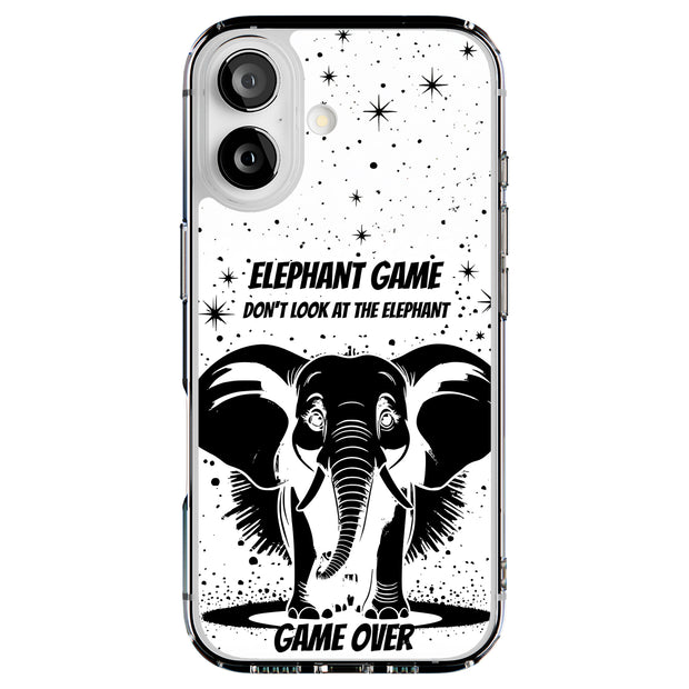 Elephant Game Tough Cases For Apple iPhone (17, 16, 15, 14, 13, 12, 11, X, SE, 8, 7/ Air, Plus, Pro, Max, Mini, XR, XS), Print in USA