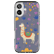 Cacti Llama Tough Cases For Apple iPhone (17, 16, 15, 14, 13, 12, 11, X, SE, 8, 7/ Air, Plus, Pro, Max, Mini, XR, XS), Print in USA