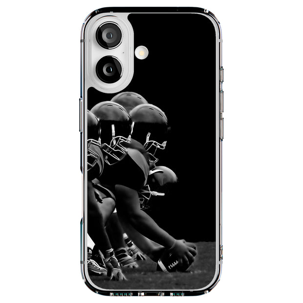Football Player Tough Cases For Apple iPhone (17, 16, 15, 14, 13, 12, 11, X, SE, 8, 7/ Air, Plus, Pro, Max, Mini, XR, XS), Print in USA
