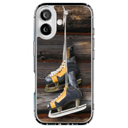 Hockey Skates Tough Cases For Apple iPhone (17, 16, 15, 14, 13, 12, 11, X, SE, 8, 7/ Air, Plus, Pro, Max, Mini, XR, XS), Print in USA