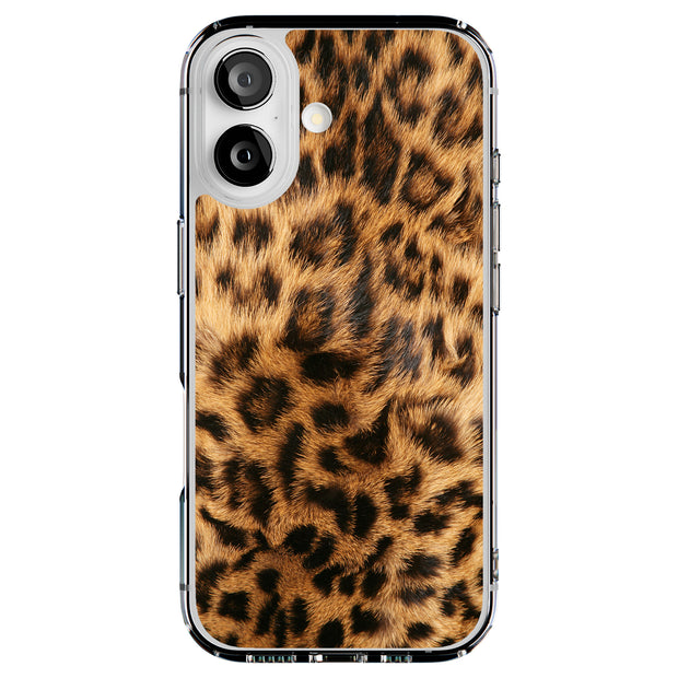 Leopard Skin Tough Cases For Apple iPhone (17, 16, 15, 14, 13, 12, 11, X, SE, 8, 7/ Air, Plus, Pro, Max, Mini, XR, XS), Print in USA