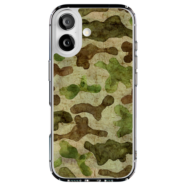 Camouflage Tough Cases For Apple iPhone (17, 16, 15, 14, 13, 12, 11, X, SE, 8, 7/ Air, Plus, Pro, Max, Mini, XR, XS), Print in USA