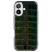 Satin Green Tough Cases For Apple iPhone (17, 16, 15, 14, 13, 12, 11, X, SE, 8, 7/ Air, Plus, Pro, Max, Mini, XR, XS), Print in USA