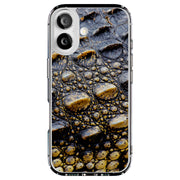 Black Crocodile Tough Cases For Apple iPhone (17, 16, 15, 14, 13, 12, 11, X, SE, 8, 7/ Air, Plus, Pro, Max, Mini, XR, XS), Print in USA