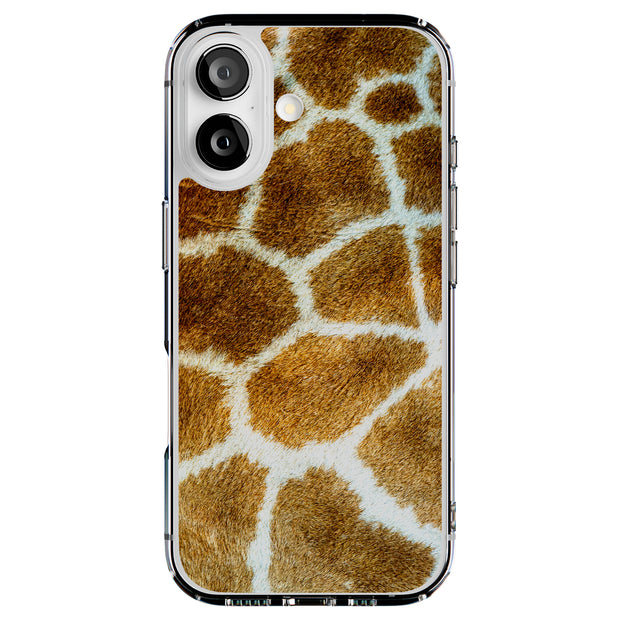 Giraffe Fur 1 Tough Cases For Apple iPhone (17, 16, 15, 14, 13, 12, 11, X, SE, 8, 7/ Air, Plus, Pro, Max, Mini, XR, XS), Print in USA