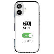 Bitch Mode On Tough Cases For Apple iPhone (17, 16, 15, 14, 13, 12, 11, X, SE, 8, 7/ Air, Plus, Pro, Max, Mini, XR, XS), Print in USA