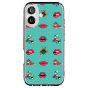 Skate Lips Tough Cases For Apple iPhone (17, 16, 15, 14, 13, 12, 11, X, SE, 8, 7/ Air, Plus, Pro, Max, Mini, XR, XS), Print in USA