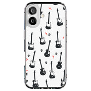Rock Guitar Tough Cases For Apple iPhone (17, 16, 15, 14, 13, 12, 11, X, SE, 8, 7/ Air, Plus, Pro, Max, Mini, XR, XS), Print in USA