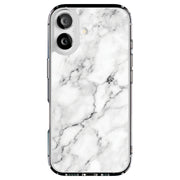 White Marble Tough Cases For Apple iPhone (17, 16, 15, 14, 13, 12, 11, X, SE, 8, 7/ Air, Plus, Pro, Max, Mini, XR, XS), Print in USA