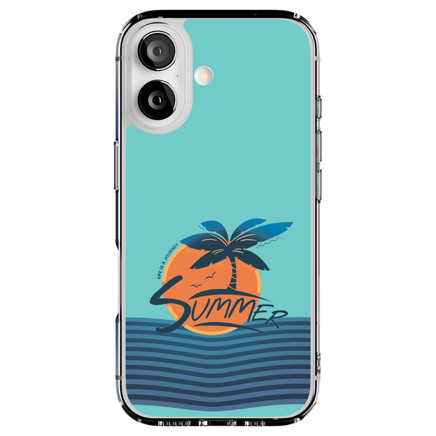 Palm Tree 01 Tough Cases For Apple iPhone (17, 16, 15, 14, 13, 12, 11, X, SE, 8, 7/ Air, Plus, Pro, Max, Mini, XR, XS), Print in USA