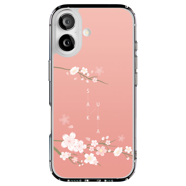 Cherry Blossom Tough Cases For Apple iPhone (17, 16, 15, 14, 13, 12, 11, X, SE, 8, 7/ Air, Plus, Pro, Max, Mini, XR, XS), Print in USA